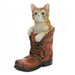 Cat in a Boot Garden Figurine - Giftscircle