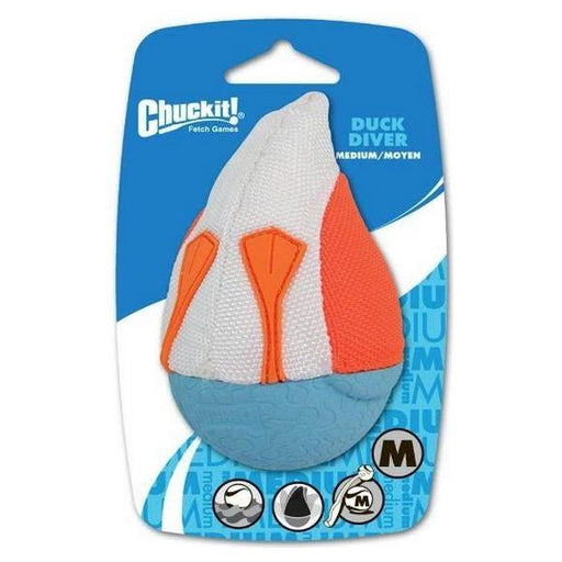 Chuckit Amphibious Duck Diver Water Toy - Medium - 2.25" Diameter (1 Pack) - Giftscircle