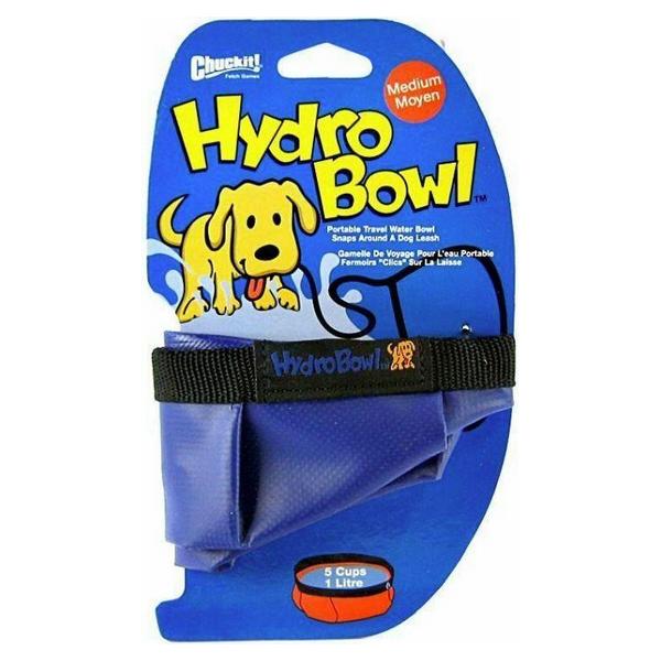 Chuckit Hydro-Bowl Travel Water Bowl - Medium - Holds 5 Cups - Giftscircle