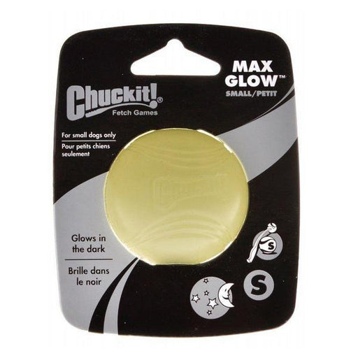 Chuckit Max Glow Ball - Small Ball - 2" Diameter (1 Pack) - Giftscircle