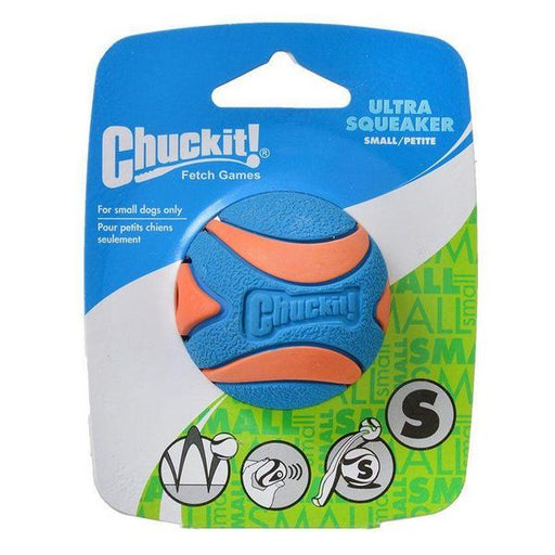 Chuckit Ultra Squeaker Ball Dog Toy - Small (2" Diameter) - Giftscircle