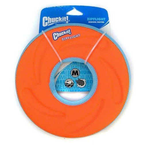 Chuckit Zipflight Amphibious Flying Ring - Assorted - Small - 6" Diameter (1 Pack) - Giftscircle