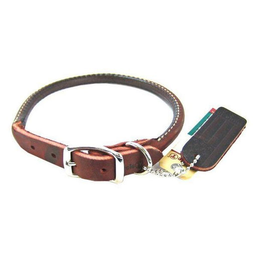 Circle T Latigo Leather Round Collar - 16" Long x 5/8" Wide - Giftscircle