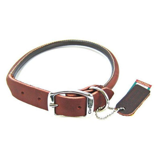 Circle T Latigo Leather Round Collar - 22" Long x 1" Wide - Giftscircle