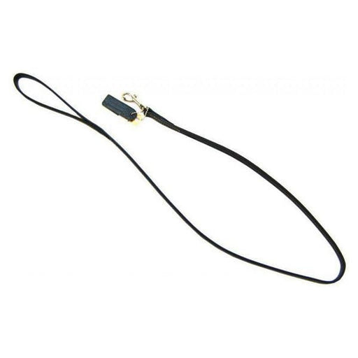 Circle T Leather Lead - 4' Long - Black - 4' Long x 3/8" Wide - Giftscircle