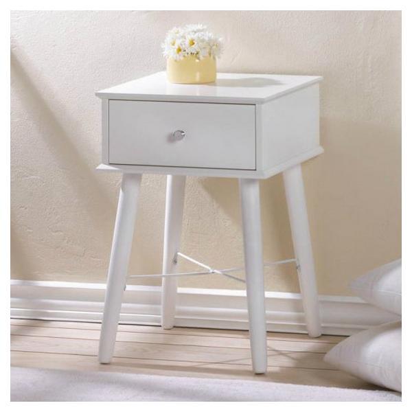 Classic Mod White Side Table - Giftscircle