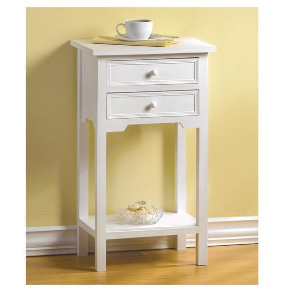 Classic Side Table - White - Giftscircle