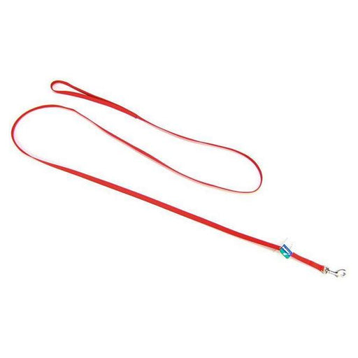 Coastal Pet Nylon Lead - Red - 6' Long x 3/8" Wide - Giftscircle