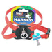 Coastal Pet Size Right Nylon Adjustable Harness - Red - Small - (Girth Size 18"-24") - Giftscircle