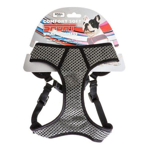 Coastal Pet Sport Wrap Adjustable Harness - Black - Small (Girth Size 19"-23") - Giftscircle