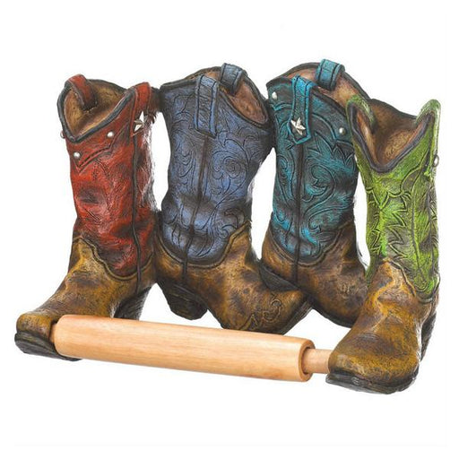 Cowboy Boots Toilet Paper Holder - Giftscircle