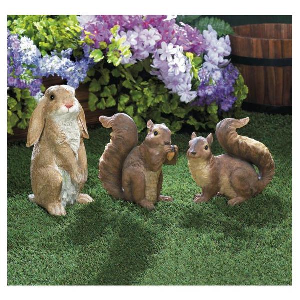 Curious Rabbit Garden Statue - Giftscircle