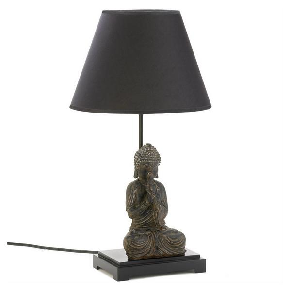 Dark Shade Buddha Table Lamp - Giftscircle