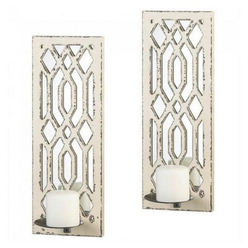 Deco Mirrored Wall Sconce Set - Giftscircle