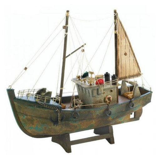 Decorative Fishing Boat Model - Giftscircle