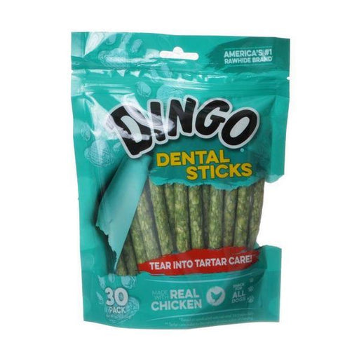 Dingo Dental Sticks for Tartar Control (No Chinese Sourced Ingredients) - 30 Pack (6" Sticks) - Giftscircle