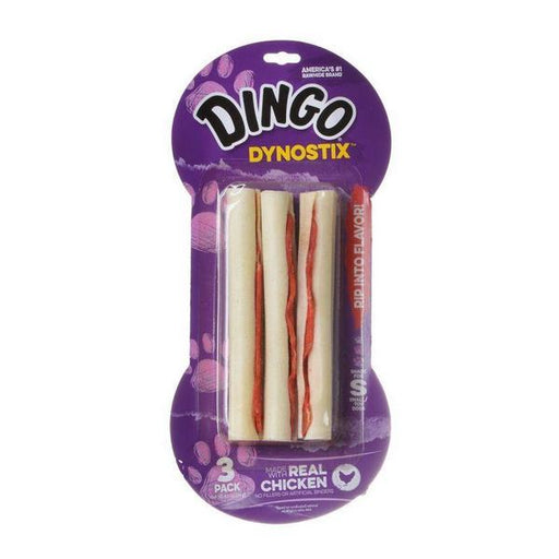 Dingo Dynostix Meat & Rawhide Chew - 5" (3 Pack) - Giftscircle