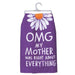 Dish Towel - OMG My Mother Was Right About Everything - Giftscircle
