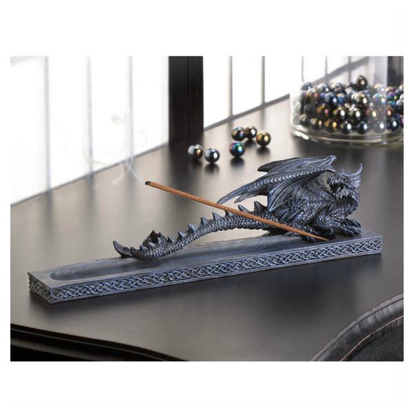 Dragon Incense Holder with Celtic Knot Trim - Giftscircle