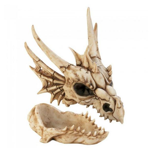 Dragon Skull Trinket Box Figurine - Giftscircle