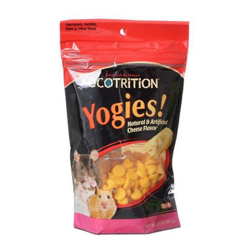Ecotrition Yogies Hamster, Gerbil & Rat Treat - Cheese Flavor - 3.5 oz - Giftscircle