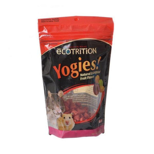 Ecotrition Yogies Hamster, Gerbil & Rat Treat - Fruit Flavor - 3.5 oz - Giftscircle