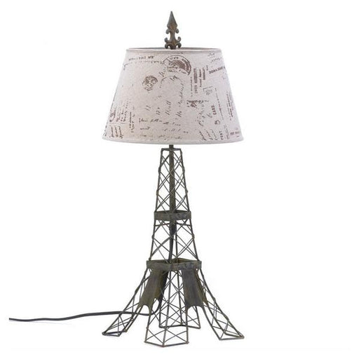 Eiffel Tower Wire Frame Table Lamp - Giftscircle
