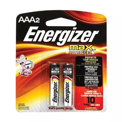 Energizer Alkaline AAA Batteries - 2 Pack - Giftscircle