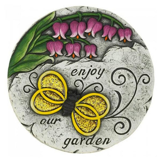Enjoy Our Garden Bumblebee Cement Garden Stepping Stone - Giftscircle