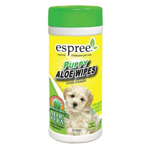 Espree Puppy Aloe Wipes - 50 Count - Giftscircle