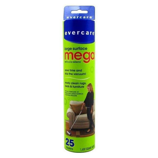 Evercare Mega Cleaning Roller Refill - 25 count - Giftscircle