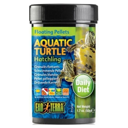 Exo Terra Floating Pellets Aquatic Turtle Hatchling Food - 1.7 oz - Giftscircle