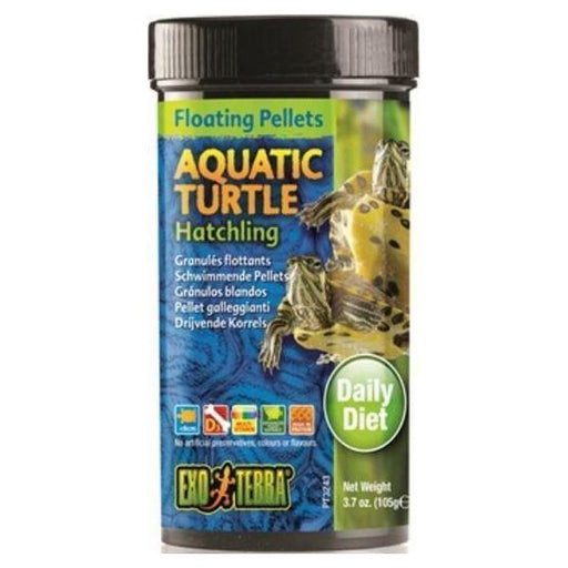 Exo Terra Floating Pellets Aquatic Turtle Hatchling Food - 3.7 oz - Giftscircle