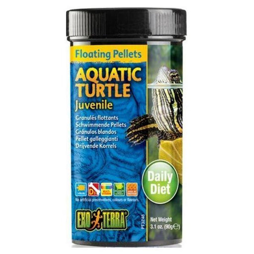 Exo Terra Floating Pellets Juvenile Aquatic Turtle Food - 3.1 oz - Giftscircle