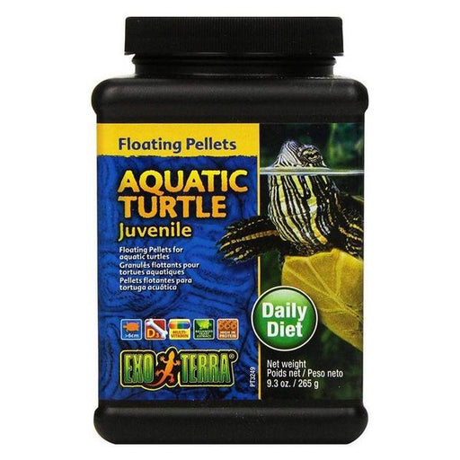 Exo Terra Floating Pellets Juvenile Aquatic Turtle Food - 9.3 oz - Giftscircle