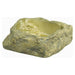 Exo-Terra Granite Rock Reptile Water Dish - Small - 3.75"L x 3"W x 1.25"H - Giftscircle