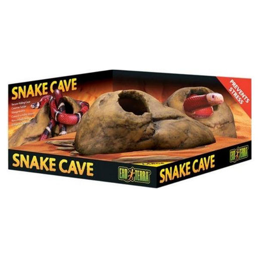 Exo Terra Snake Cave - Large (9.8"L x 7.4"W x 4.7"H) - Giftscircle