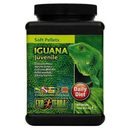 Exo Terra Soft Pellets Juvenile Iguana Food - 9.1 oz - Giftscircle