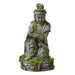 Exotic Environments Ancient Buddha Statue with Moss Aquarium Ornament - 4"L x 3.75"W x 7"H - Giftscircle