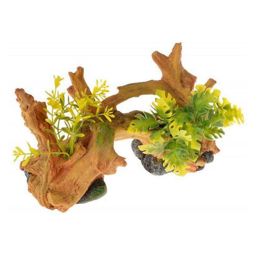 Exotic Environments Driftwood Centerpiece with Plants - Small - 1 Count - Giftscircle