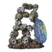 Exotic Environments Skull Archway Aquarium Ornament - Small - (5.5"L x 3.25"W x 6.5"H) - Giftscircle