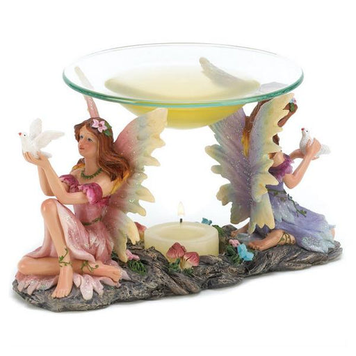 Fairies and Doves Oil Warmer - Giftscircle