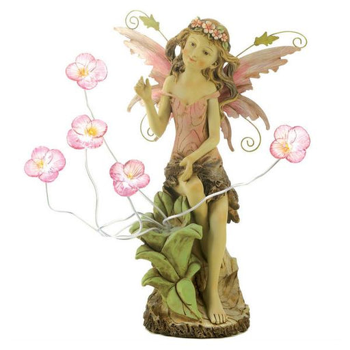 Fairy with Flowers Solar Garden Light - Giftscircle