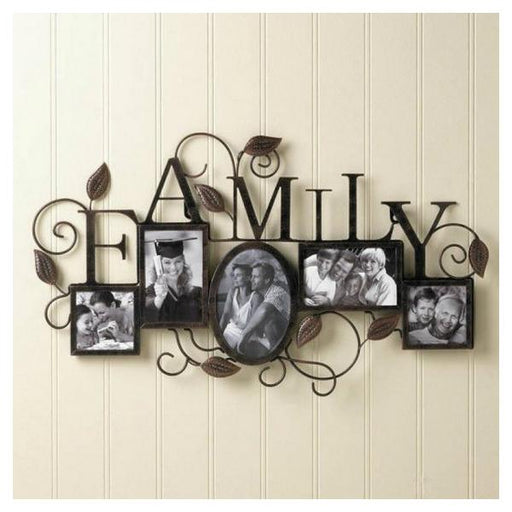 FAMILY Wall Frame - 5 Photos - Giftscircle