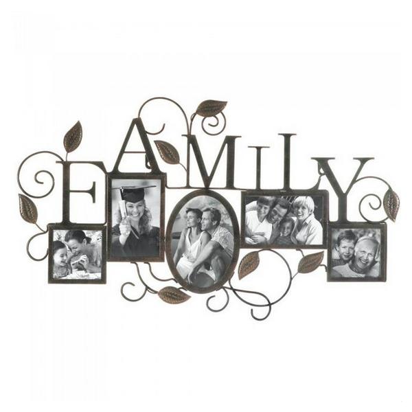 FAMILY Wall Frame - 5 Photos - Giftscircle