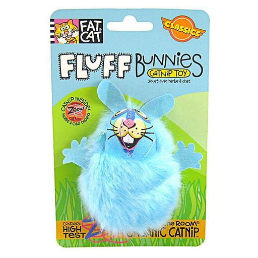 Fat Cat Fluff Bunnies Cat Toy - Assorted - Fluff Bunnies Cat Toy - Giftscircle