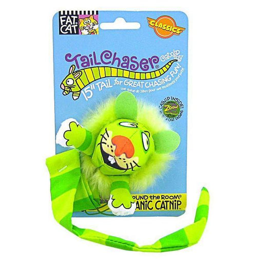 Fat Cat Kitty Hoots Tail Chaser - Assorted - Tail Chaser Catnip Toy - Giftscircle