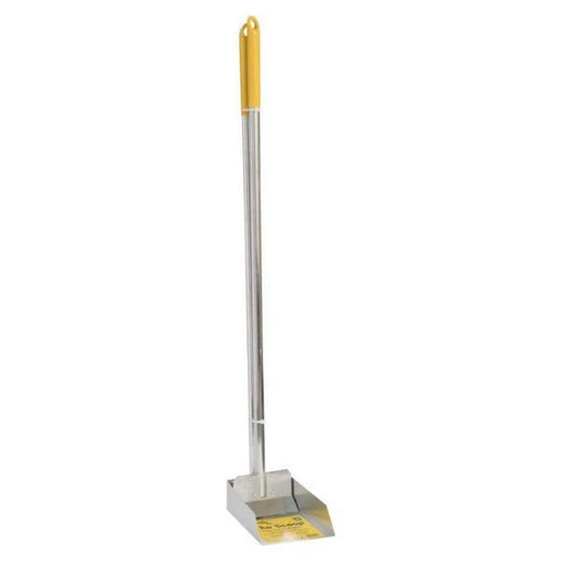 Flexrake The Scoop - Poop Scoop & Spade with Aluminum Handle - Small - 3' Handle - 6.5" Wide Pan with 5.5" Wide Spade - Giftscircle