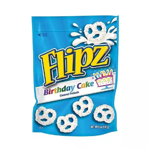 Flipz Birthday Cake Coated Pretzel - Giftscircle