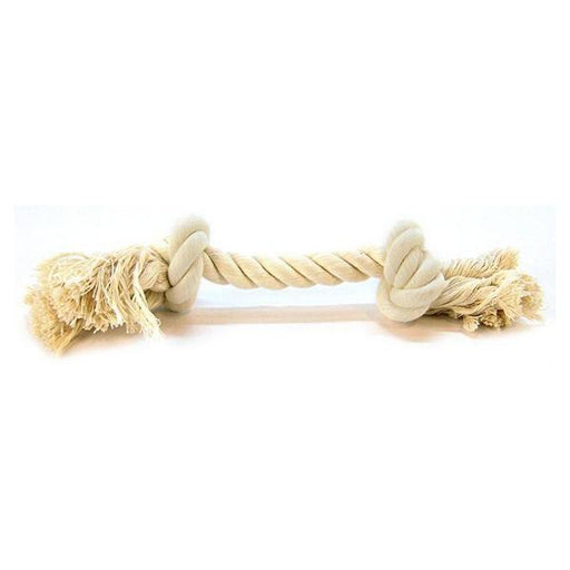 Flossy Chews Rope Bone - White - Medium (12" Long) - Giftscircle